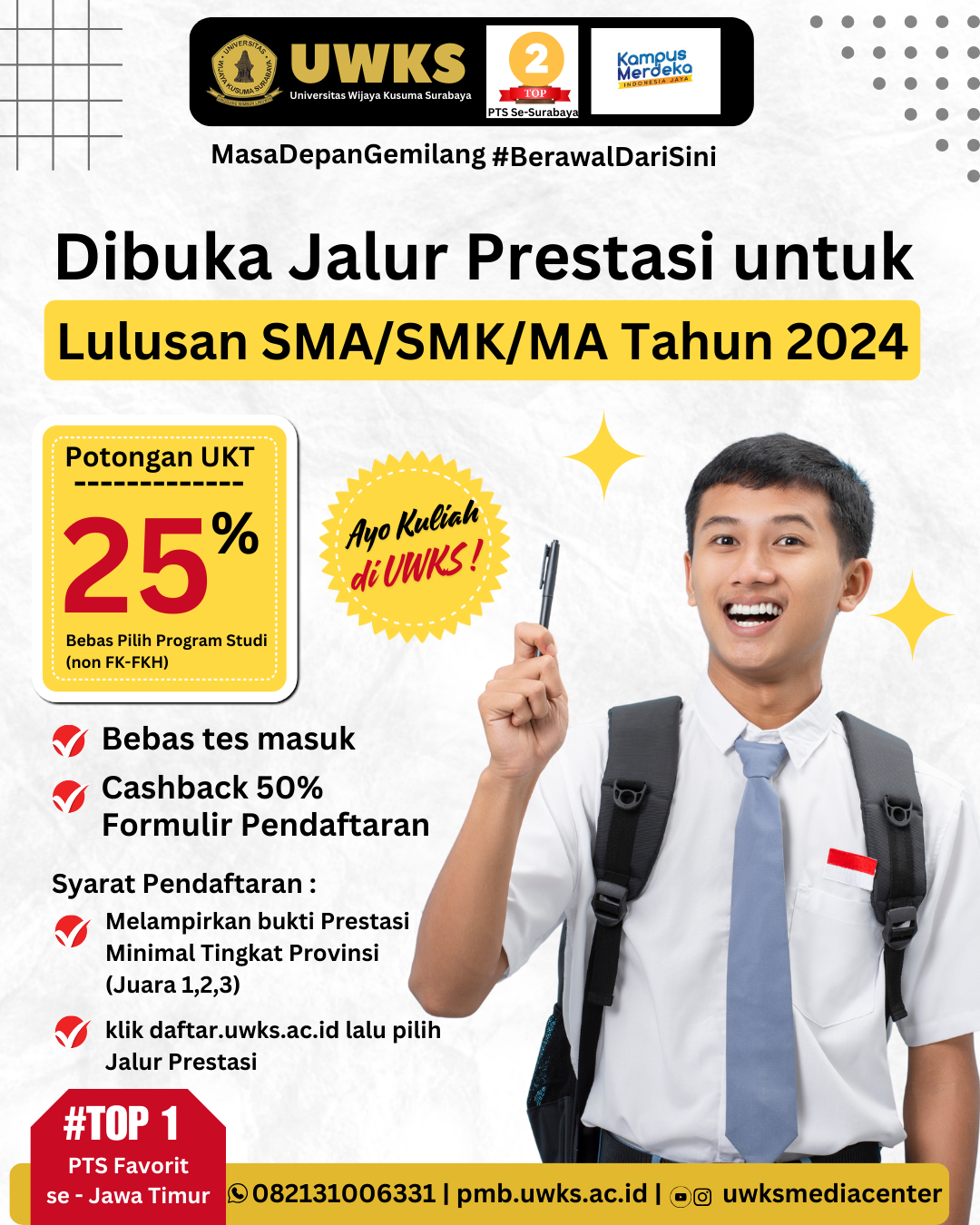 jalur prestasi uwks