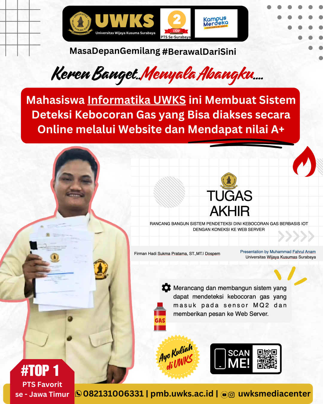 informatika uwks siap membantuk mahasiswa unggu